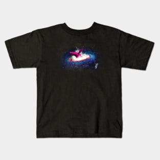 The hunt for the pink whale Kids T-Shirt